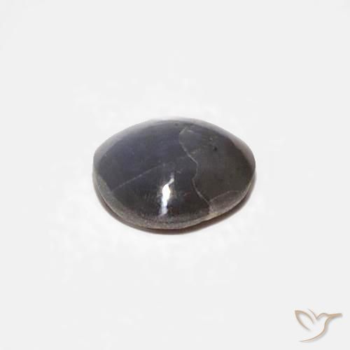 0.29 карата, натуральный Medium Dark-Grey Хризоберилл Кошачий Глаз, Овал, Непрозрачный
