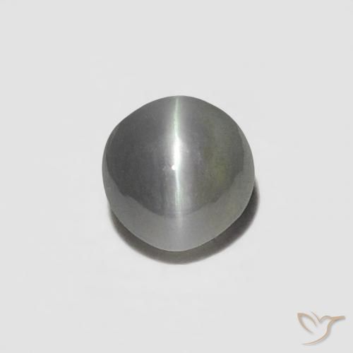 0.21ct Натуральный Стальной Хризоберилл Кошачий Глаз, Овал, Непрозрачный