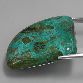 73.62 карата, натуральный Многоцветный Хризоколлы, Необычная форма, Непрозрачный