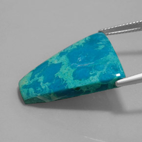 14.94 карата, натуральный Многоцветный Хризоколлы, Необычная форма, Непрозрачный