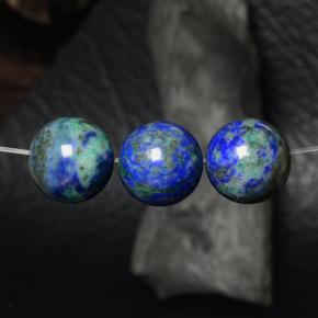 27.71 карата, натуральный Многоцветный Хризоколлы, Сфера / Шар, Непрозрачный