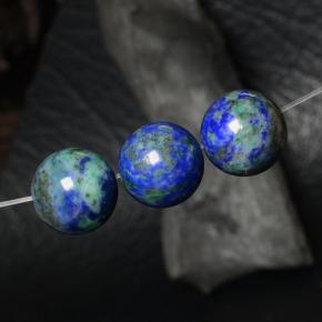 27.71 карата, натуральный Многоцветный Хризоколлы, Сфера / Шар, Непрозрачный