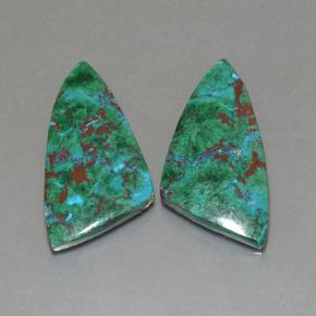 18.00 карата, натуральный Многоцветный Хризоколлы, Необычная форма, Непрозрачный