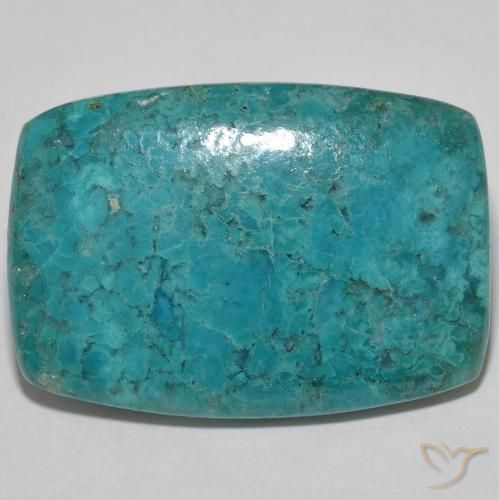22.53ct Натуральный Многоцветный Хризоколлы, Подушка, Непрозрачный
