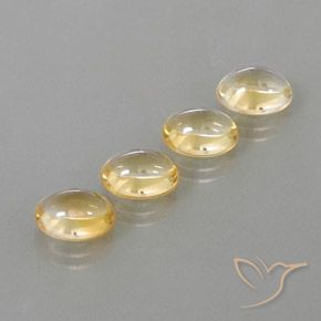 9.24 карата, натуральный Gold  Цитрин, Овал, Прозрачный