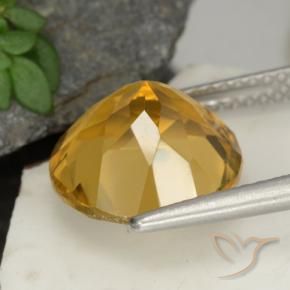 4.48 карата, натуральный Light Brownish Golden  Цитрин, Круглый, Чистота VS