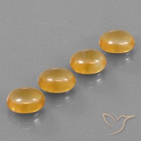 12.11 карата, натуральный Medium-Light Orange-Gold  Цитрин, Овал, Прозрачный