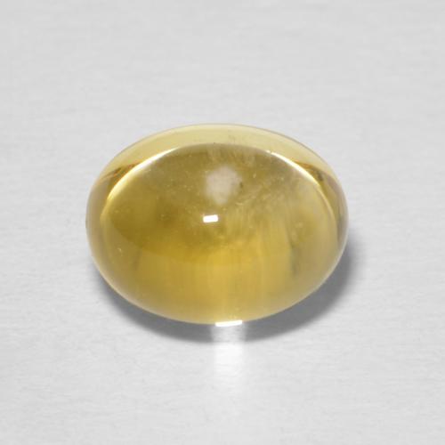 1.78ct Натуральный Кремовый Цитрин, Овал, Прозрачный