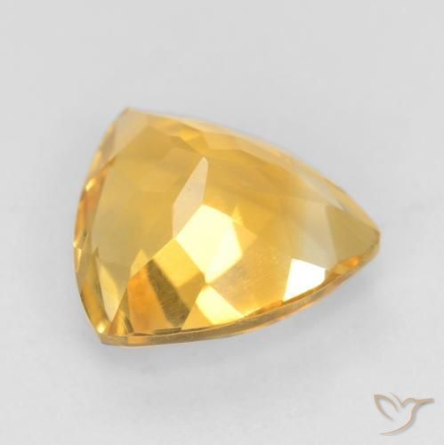 1.54 карата, натуральный Top Gold Цитрин, Триллион, VVS-VS