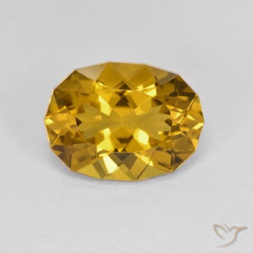 3.23ct Натуральный Среднее золото Цитрин, причудливая, Чистота VVS