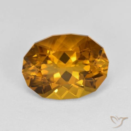 4.59ct Натуральный Золотисто-коричневый Цитрин, причудливая, Чистота VVS