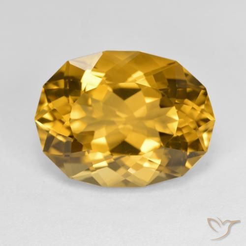 9.60ct Натуральный Золотисто-коричневый Цитрин, причудливая, VVS-VS