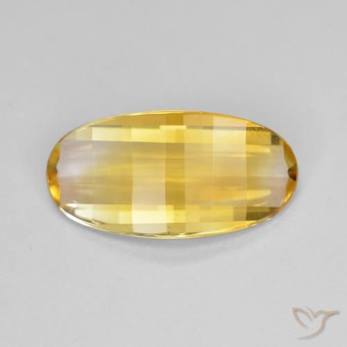 2.37ct Натуральный Золотой Цитрин, причудливая, Чистота VVS