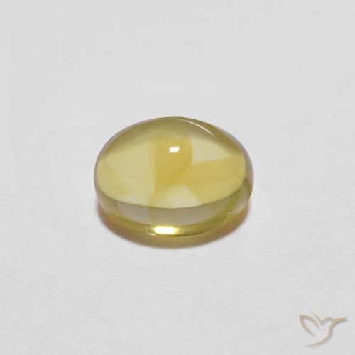 1.68ct Натуральный Золотой Цитрин, Овал, Прозрачный
