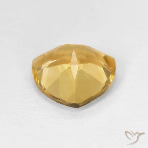 1.58 карата, натуральный Top Gold Цитрин, Триллион, VVS-VS