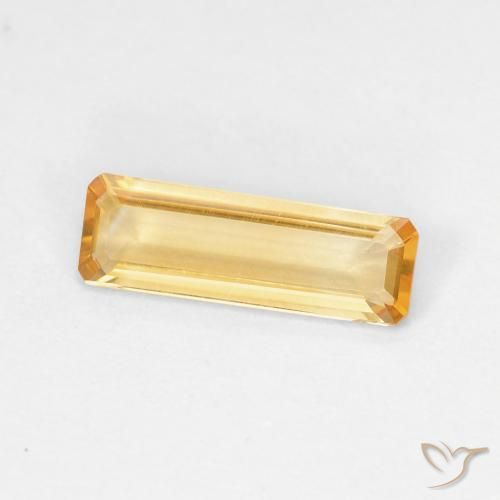 1.03 карата, натуральный Top Gold Цитрин, Октагон / Изумрудная Огранка, VVS-VS