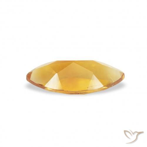 0.45 карата, натуральный Medium Light-Golden Цитрин, Маркиза, Чистота VS