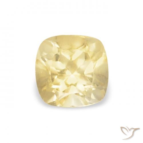0.53ct Натуральный Светлое золото Цитрин, Подушка, VVS-VS