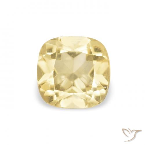 0.50ct Натуральный Золотой Цитрин, Подушка, VVS-VS