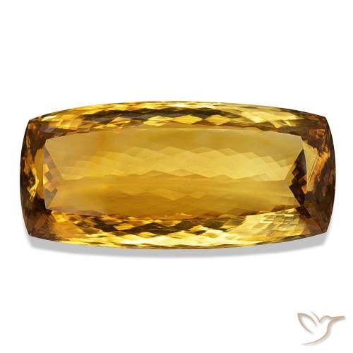 582.39ct Medium Light-Golden Цитрин, Подушка, IF
