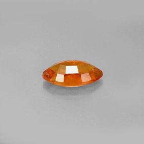 1.36 карата, натуральный Желто-оранжевый Клиногумит, Маркиза, VS-SI