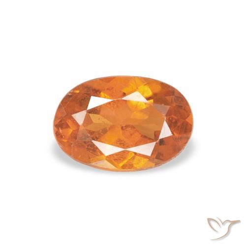 0.57ct Натуральный Средний апельсин Клиногумит, Овал, SI