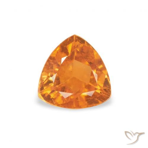 0.50ct Натуральный Средний апельсин Клиногумит, Триллион, SI
