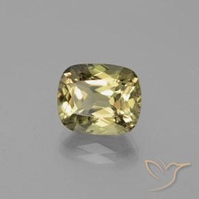 6.65 карата, натуральный Коричневато-желтый Диаспора, меняющая цвет, Подушка, VS-SI