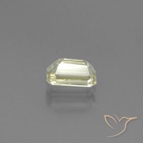 0.97 карата, натуральный Светло-желтый Диаспора, меняющая цвет, Октагон / Изумрудная Огранка, Чистота VS