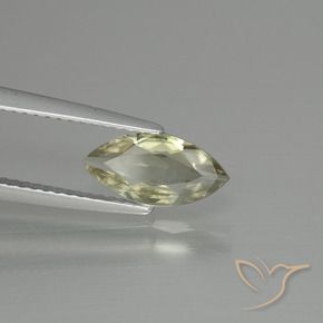 1.00 карата, натуральный Очень светлый золотисто-желтый Диаспора, меняющая цвет, Маркиза, VVS-VS