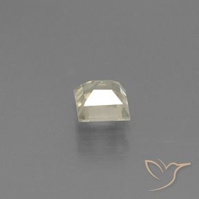 0.60 карата, натуральный Очень бледно-желтый Диаспора, меняющая цвет, Квадрат, VS-SI
