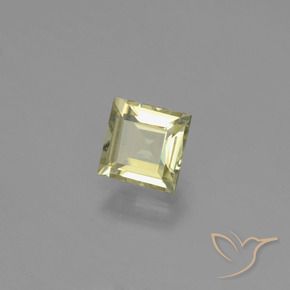 0.78 карата, натуральный Светло-желтый Диаспора, меняющая цвет, Квадрат, VVS-VS