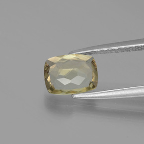 1.25 карата, натуральный Зеленый/Розовый Диаспора, меняющая цвет, Подушка Крой, Чистота VVS