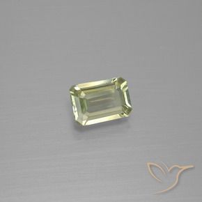 0.86 карата, натуральный Коричневато-желтый Диаспора, меняющая цвет, Октагон / Изумрудная Огранка, VVS-VS