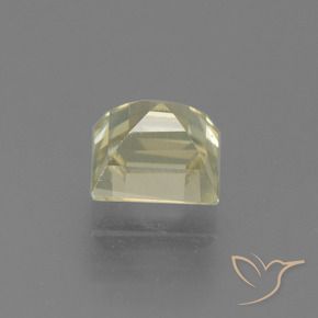 0.99 карата, натуральный Средний желтый Диаспора, меняющая цвет, Квадрат, Чистота VS