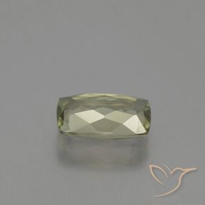 1.15 карата, натуральный Светло-золотисто-желтый Диаспора, меняющая цвет, Подушка Крой, VVS-VS