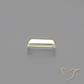 1.25 карата, натуральный Очень светло-желтый Диаспора, меняющая цвет, Огранка Багет, Чистота VVS