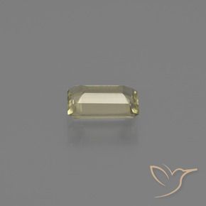 0.62 карата, натуральный Светло-желтый Диаспора, меняющая цвет, Октагон / Изумрудная Огранка, VVS-VS
