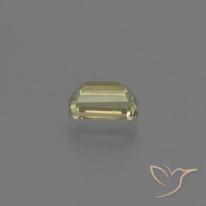 0.76 карата, натуральный Коричневато-желтый Диаспора, меняющая цвет, Октагон / Изумрудная Огранка, VS-SI