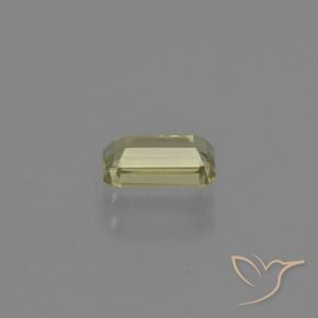 0.70 карата, натуральный Желто-зеленый Диаспора, меняющая цвет, Октагон / Изумрудная Огранка, Чистота VS