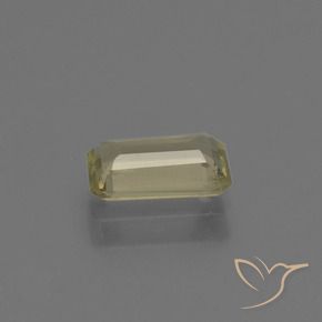 0.73 карата, натуральный Коричневато-желтый Диаспора, меняющая цвет, Октагон / Изумрудная Огранка, Чистота VS