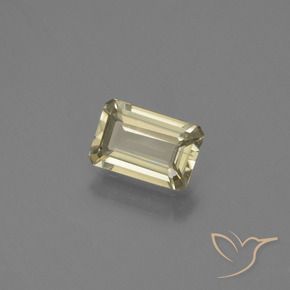 0.67 карата, натуральный Коричневато-желтый Диаспора, меняющая цвет, Октагон / Изумрудная Огранка, Чистота VS