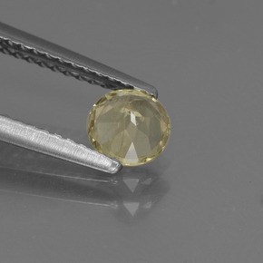 0.52 карата, натуральный Зеленый/Розовый Диаспора, меняющая цвет, Огранка Круг, VS-SI