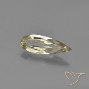 1.22 карата, натуральный Коричневато-желтый Диаспора, меняющая цвет, Форма груши, Чистота VVS
