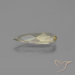 1.22 карата, натуральный Коричневато-желтый Диаспора, меняющая цвет, Форма груши, Чистота VVS