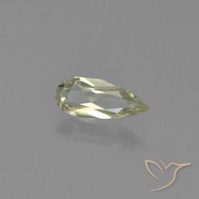0.63 карата, натуральный Коричневато-желтый Диаспора, меняющая цвет, Форма груши, VVS-VS