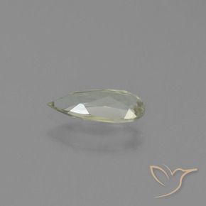 0.63 карата, натуральный Коричневато-желтый Диаспора, меняющая цвет, Форма груши, VVS-VS
