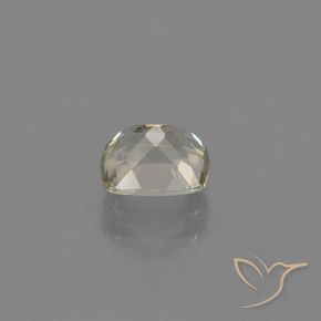 0.99 карата, натуральный Очень светло-желтый Диаспора, меняющая цвет, Подушка, VVS-VS