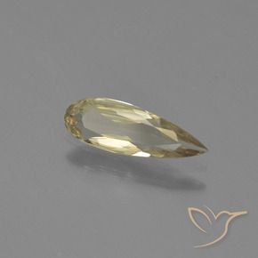 0.62 карата, натуральный Палевый Диаспора, меняющая цвет, Форма груши, Чистота VVS