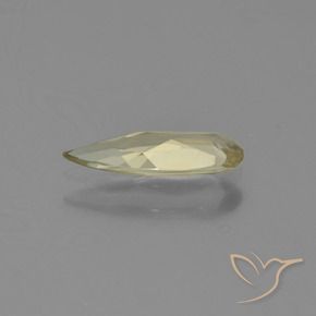 0.62 карата, натуральный Палевый Диаспора, меняющая цвет, Форма груши, Чистота VVS